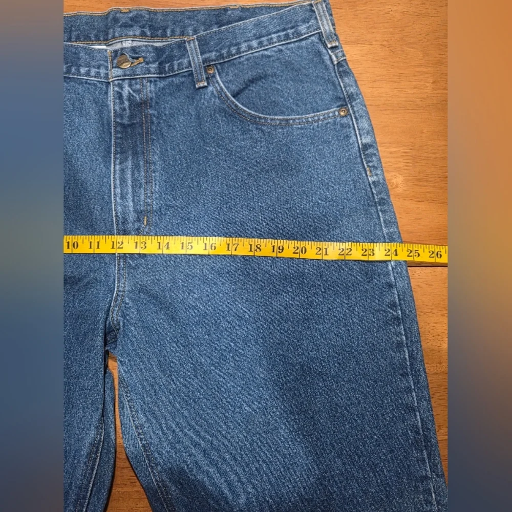 Carhartt B17 DST Relaxed Fit Jeans Men’s 40x32 Blue Denim | Workwear | Charity I